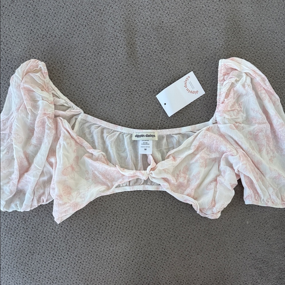 Dippin’ Daisy’s Swim Cover Up Crop Top